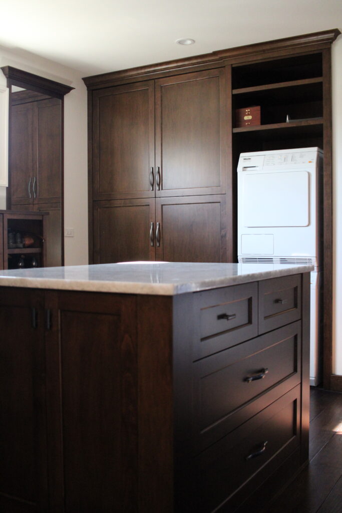 Island in Master Closet