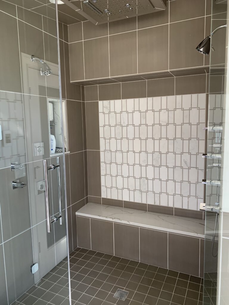 Master Bathroom Walk-in Shower